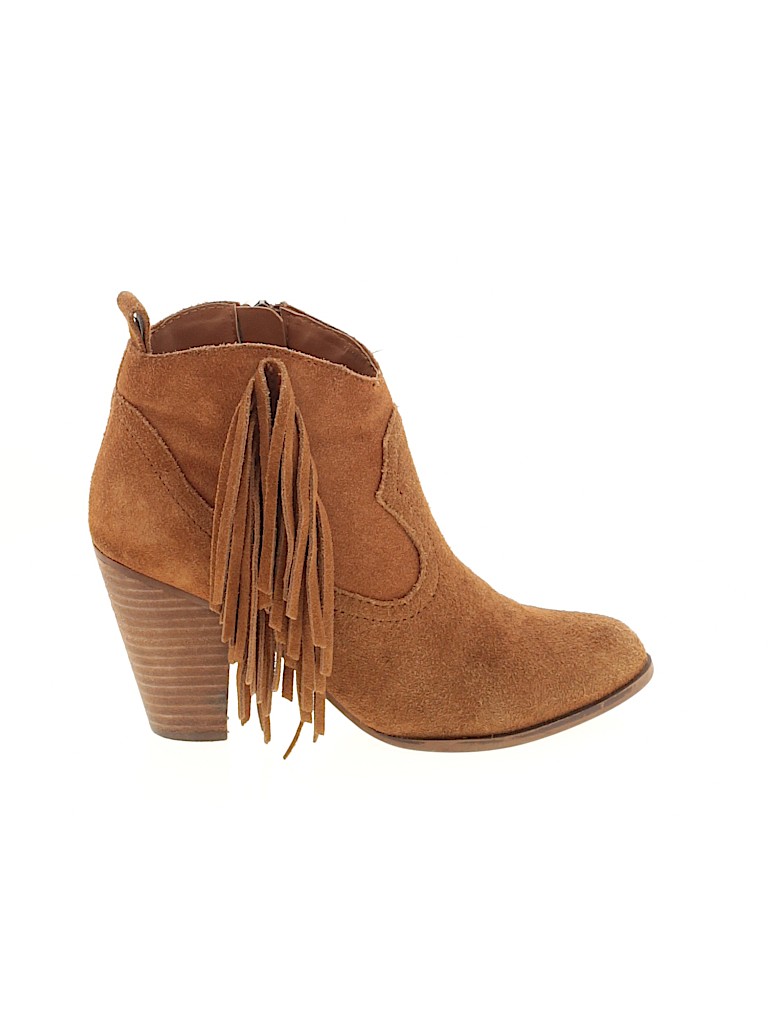 Steve Madden Brown Ankle Boots Size 6 - photo 1