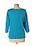 Talbots 100% Cotton Blue Pullover Sweater Size L (petite) - photo 2