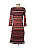 Diane von Furstenberg Red Casual Dress Size P (petite) - photo 2