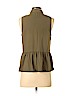 American Eagle Outfitters 100% Polyester Green Sleeveless Blouse Size S - photo 2