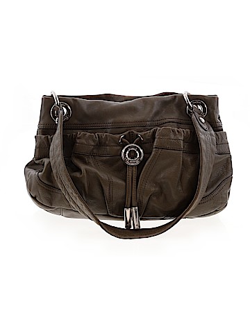 B Makowsky Leather Shoulder Bag (view 1)