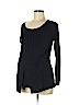 Old Navy - Maternity 100% Rayon Black Long Sleeve Top Size M - photo 1