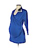 Isabella Oliver for A Pea in the Pod Blue 3/4 Sleeve Top Size 6 Maternity (2) - photo 1