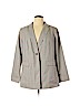 New Look 100% Polyester Tan Blazer Size 14 - photo 1