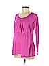 Old Navy - Maternity 100% Rayon Pink Long Sleeve Top Size M - photo 1