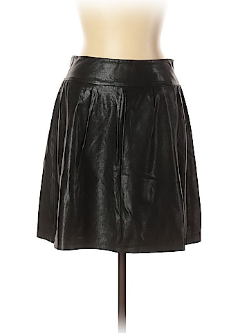 Vince. Leather Skirt (view 1)