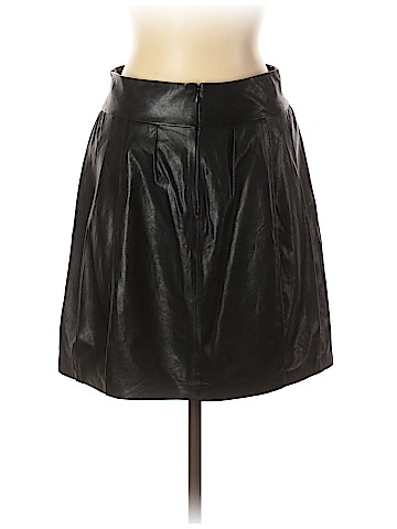 Vince. Leather Skirt (view 2)