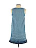 Holding Horses 100% Cotton Blue Casual Dress Size XXS (petite) - photo 2