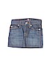 7 For All Mankind Blue Denim Skirt Size 4 - photo 1