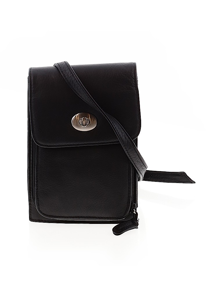 Eddie Bauer Solid Black Crossbody Bag One Size - 72% off | thredUP