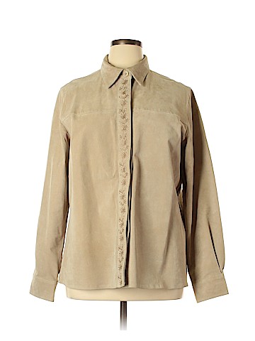 Coldwater Creek Leather Jacket (view 1)