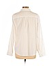 Croft & Barrow 100% Cotton Ivory Long Sleeve Button-Down Shirt Size XL - photo 2
