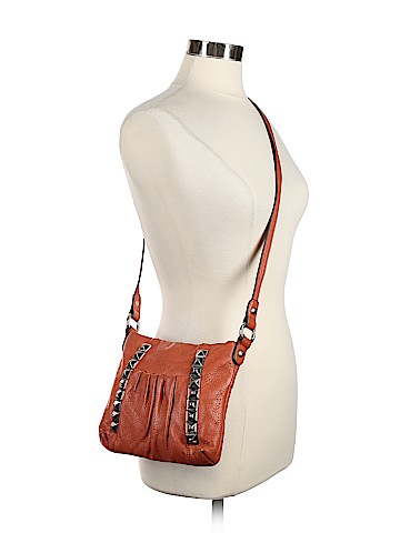 B Makowsky Leather Crossbody Bag (view 2)