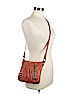 B Makowsky 100% Leather Red Leather Crossbody Bag One size - photo 2