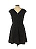 Ann Taylor LOFT Black Casual Dress Size 12 (petite) - photo 2