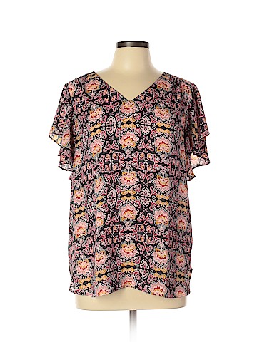 Ann Taylor LOFT Short Sleeve Blouse (view 1)