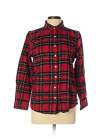 Lands' End Long Sleeve Button-Down Shirt (view 1)