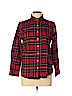 Lands' End 100% Cotton Red Long Sleeve Button-Down Shirt Size 12 (petite) - photo 1