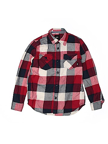 Vans Long Sleeve Button-Down Shirt (view 1)