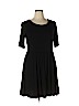 Apt. 9 Black Casual Dress Size XL - photo 1