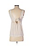 Madewell 100% Silk Ivory Sleeveless Silk Top Size XS - photo 2