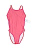 Sporti Solid Pink One Piece Swimsuit Size 26 - photo 1