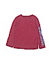 Tommy Hilfiger 100% Cotton Burgundy Long Sleeve T-Shirt Size 6 - photo 1