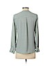 Talbots 100% Polyester Green Long Sleeve Blouse Size P (petite) - photo 2