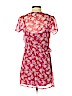 Abercrombie & Fitch 100% Polyester Pink Casual Dress Size XS (petite) - photo 2
