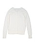 Cat & Jack 100% Cotton Solid Ivory Cardigan Size XL (kids) - photo 2