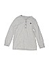 Carter's 100% Cotton Gray Long Sleeve Henley Size 6 - photo 1