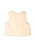H&M Ivory Faux Fur Vest Size 7 - 8 - photo 2