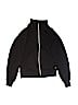 H&M Solid Black Track Jacket Size 12 - 14 - photo 1