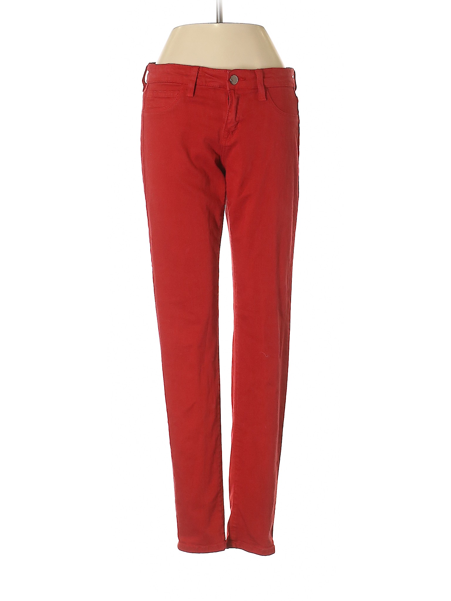 Assorted Brands Solid Red Jeans Size 6 - 89% off | thredUP