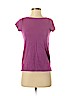 Ann Taylor LOFT 100% Cotton Purple Short Sleeve T-Shirt Size XXS (petite) - photo 1