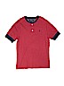 Polo by Ralph Lauren 100% Cotton Red Short Sleeve Henley Size 14 - 16 - photo 1