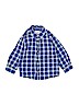 The Children's Place 100% Cotton Blue Long Sleeve Button-Down Shirt Size 3T - photo 1