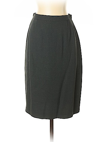 Armani Collezioni Wool Skirt (view 2)