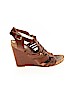 BCBGeneration 100% Leather Brown Wedges Size 6 - photo 1
