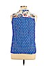 Chico's 100% Rayon Blue Sleeveless Blouse Size XL Petite (3) - photo 2
