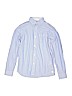 H&M L.O.G.G. 100% Cotton Blue Long Sleeve Button-Down Shirt Size 11 - 12 - photo 1