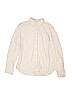 Lauren by Ralph Lauren 100% Cotton Ivory Long Sleeve Button-Down Shirt Size M (youth) - photo 1