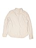 Lauren by Ralph Lauren 100% Cotton Ivory Long Sleeve Button-Down Shirt Size M (youth) - photo 2