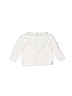CdeC 100% Cotton Solid White Long Sleeve Henley 3-6 MO / 6 MO - photo 1