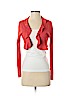 W by Worth 100% Cotton Red Cardigan Size P (petite) - photo 1