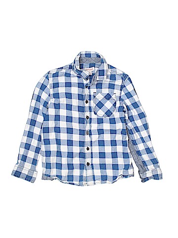 Cat & Jack Long Sleeve Button-Down Shirt (view 1)