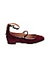 J.Crew 100% Leather Burgundy Flats Size 7 - photo 1