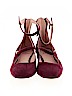 J.Crew 100% Leather Burgundy Flats Size 7 - photo 2