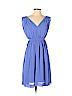 HD in Paris Blue Casual Dress Size 0 - photo 1