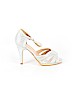 Bella Marie Silver Heels Size 5 1/2 - photo 1